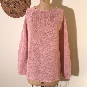 100% cotton knit sweater